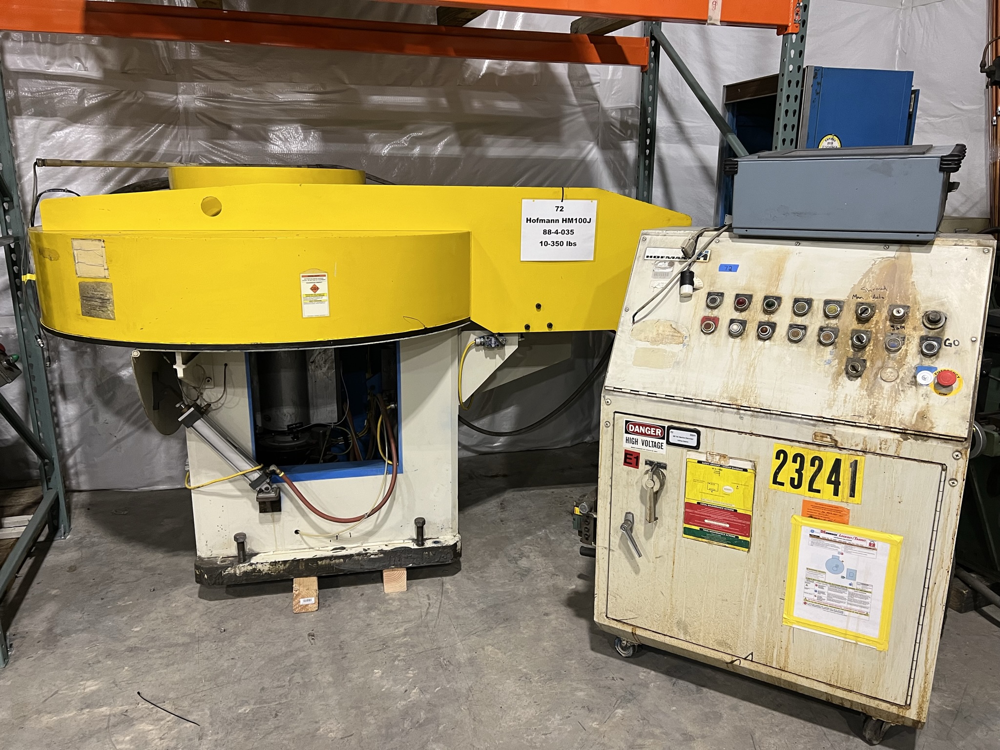 HOFMANN HM100J Precision Balancing Company