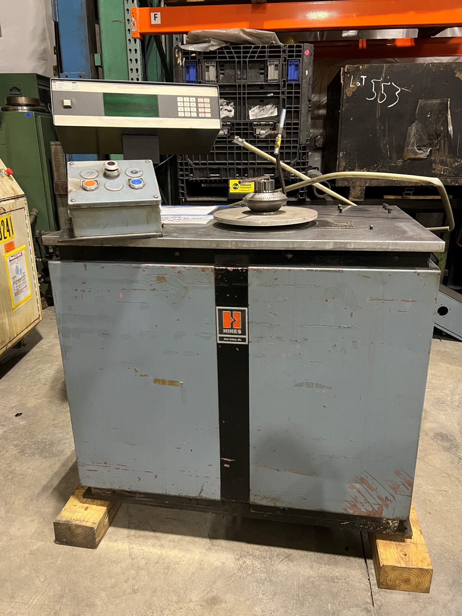 Hines HVR 200 Precision Balancing Company